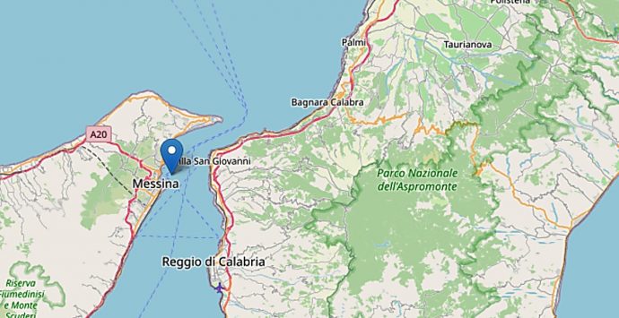 Scossa di terremoto nello Stretto. Tremano Calabria e Sicilia