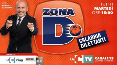 Zona D, i campi del calcio dilettantistico oggi su LaC Tv: ospiti Renato Mancini e Gigi Le Piane