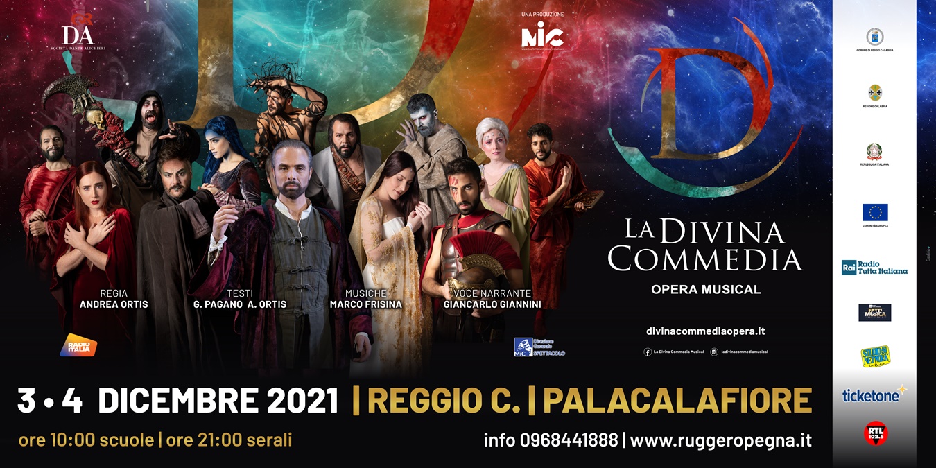 Reggio, tutto pronto al PalaCalafiore per la “Divina Commedia Opera Musical”