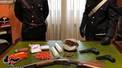 Reggio, blitz dei carabinieri a Ciccarello: denunciato minore in possesso di armi e droga