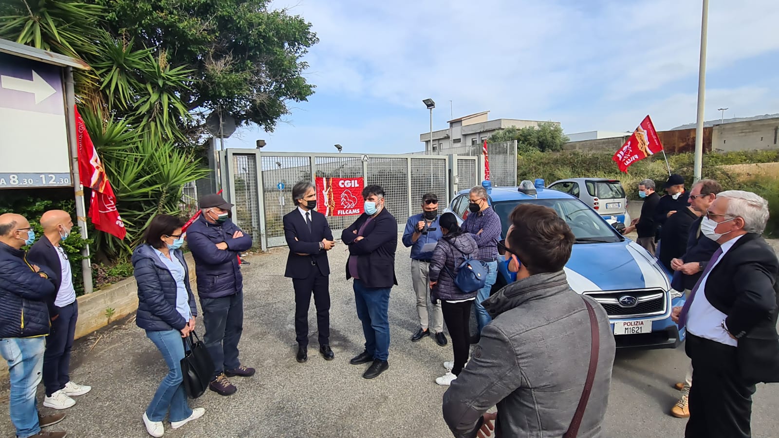 Reggio, Falcomatà: «Sostenere la battaglia dei lavoratori ex Gs»