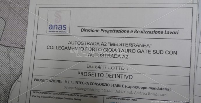 Svincolo dell’A2 “porto di Gioia Tauro”, servirà conferenza dei servizi