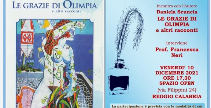 Libri, “Le Grazie di Olimpia”: i racconti immaginifici di Daniela Scuncia
