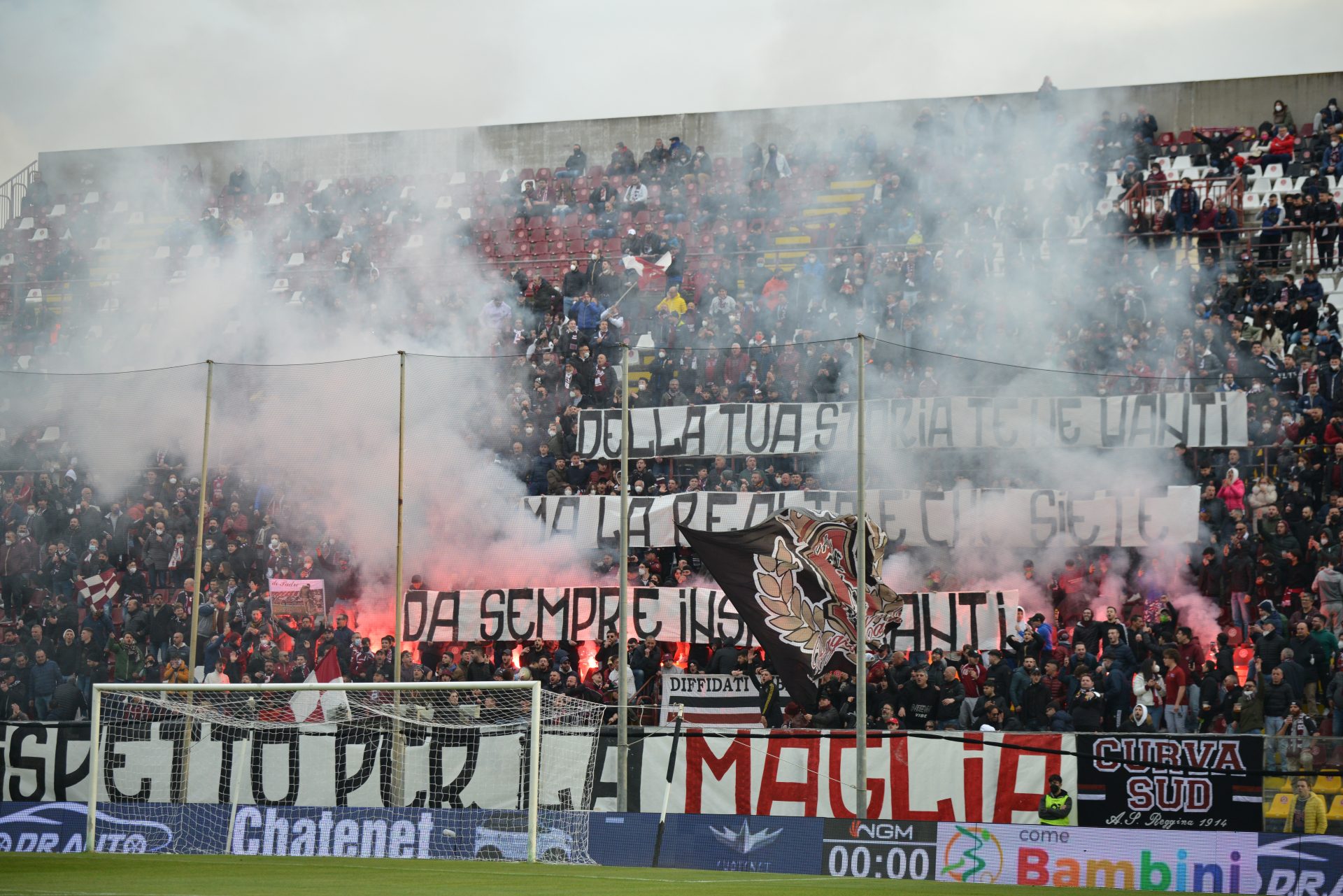 Reggina, oltre 11mila spettatori medi al Granillo: la classifica della Serie B
