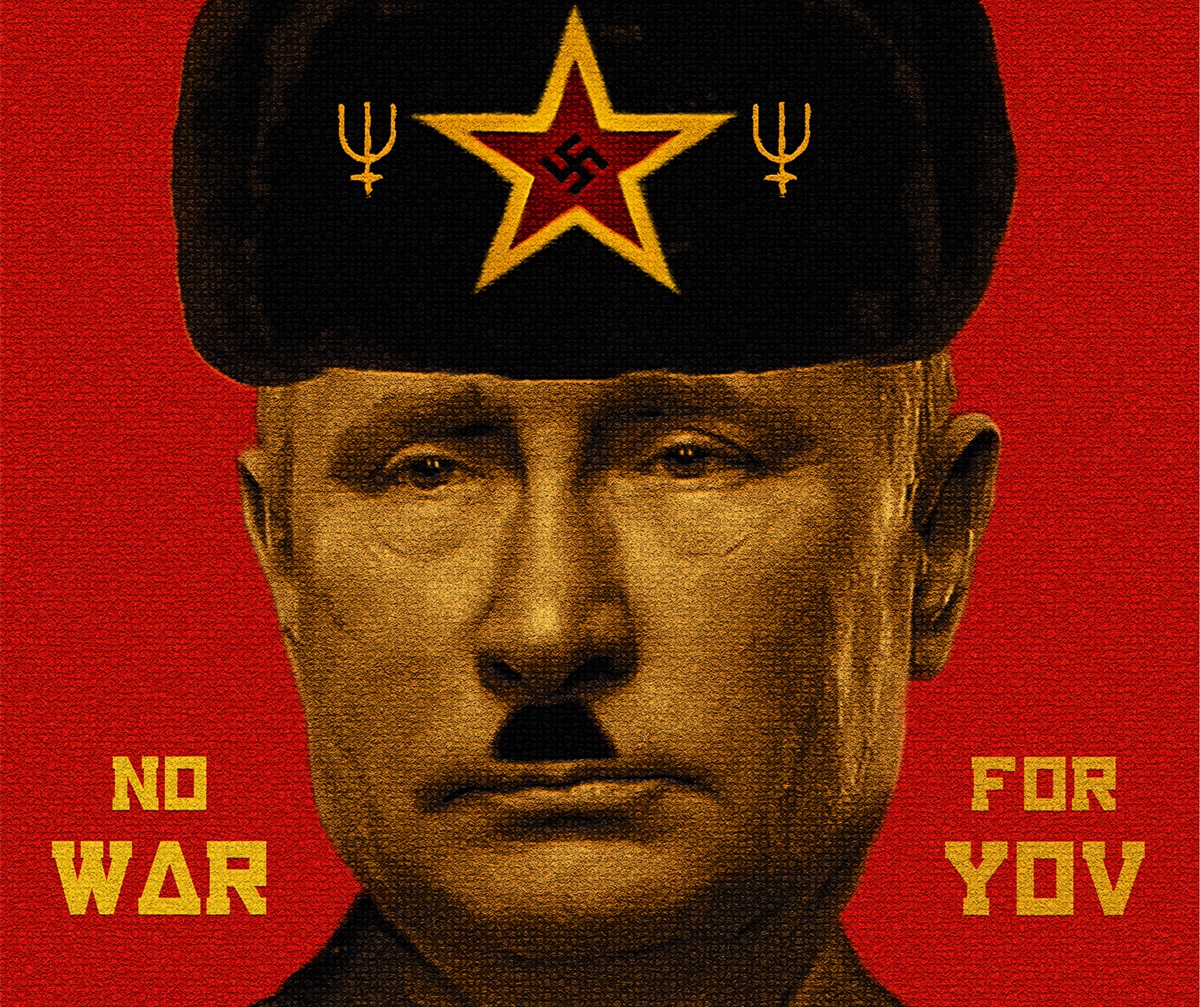 L’arte contro la guerra tra Russia e Ucraina, la nuova opera politica di LBS