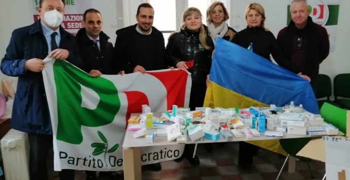 Guerra in Ucraina, dal Pd di Reggio materiale umanitario per i profughi