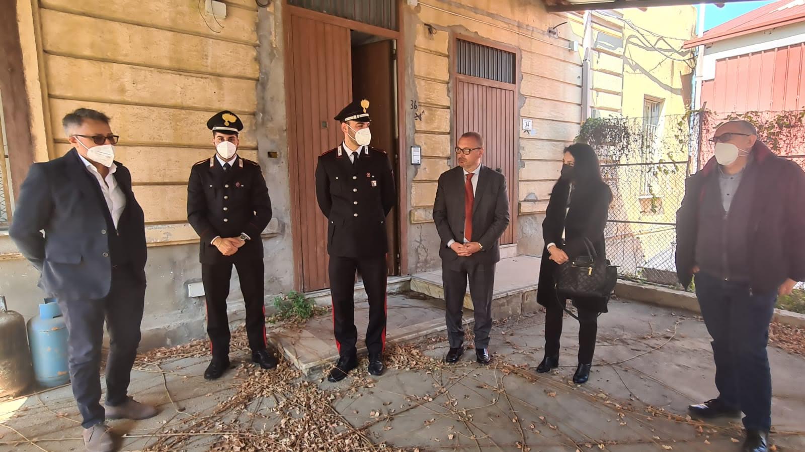 Sinopoli, consegnati i lavori per la riqualificazione della caserma dei Carabinieri