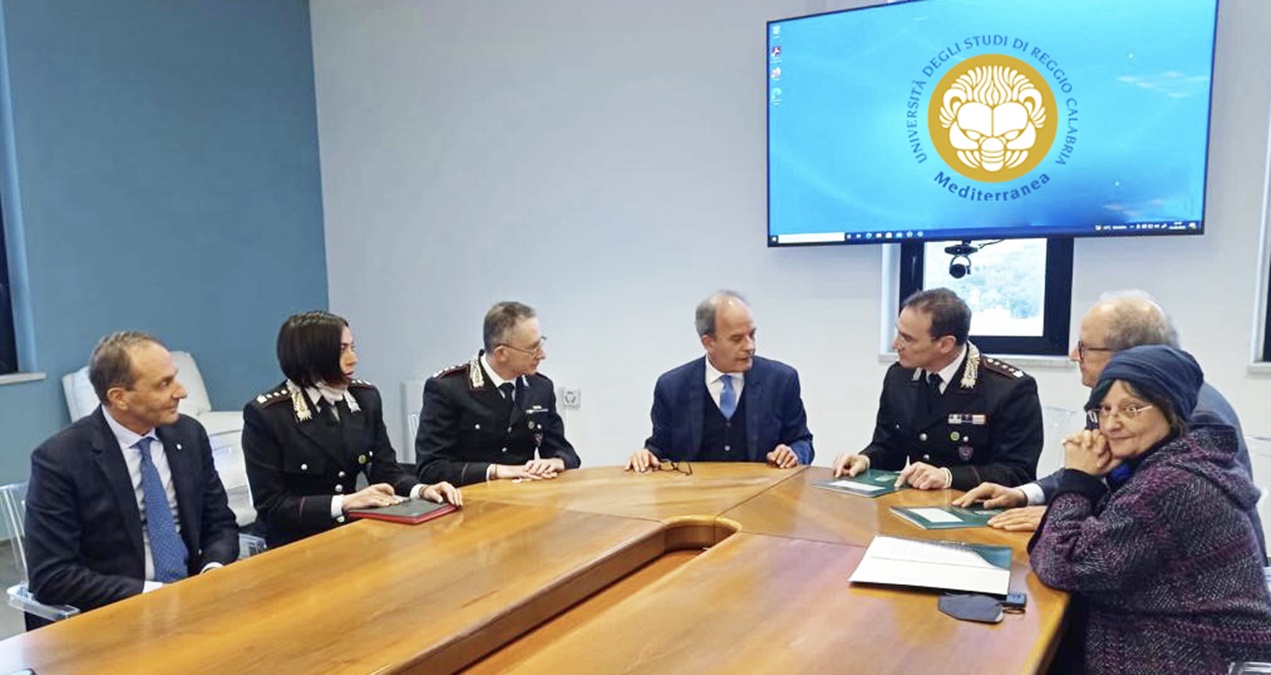 Reggio, siglata convenzione tra Università Mediterranea e Carabinieri Forestali