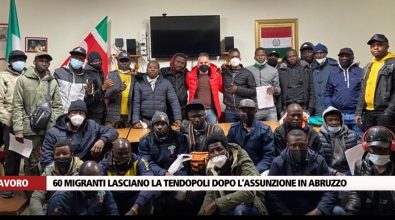 Dopo la tendopoli il contratto a Pescara: 64 migranti escono dal ghetto di San Ferdinando