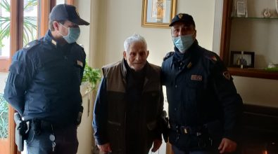 Bagnara, anziano smarrito ritrovato dagli agenti di Polizia