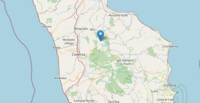 Terremoto ad Acri, nel Cosentino: tre scosse in pochi minuti