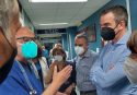 Polistena, Occhiuto in visita all’ospedale: «Risposte in sei mesi»