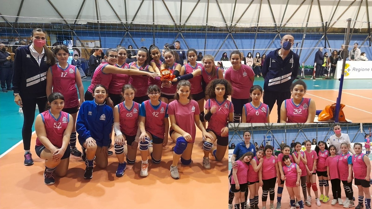Volley, La Del Core Academy di Reggio campionessa regionale nel torneo S3 under 12