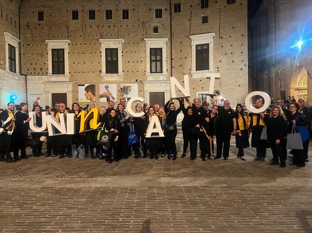 UniRC, il coro polifonico della “Mediterranea” ad Urbino per Unincanto 2022