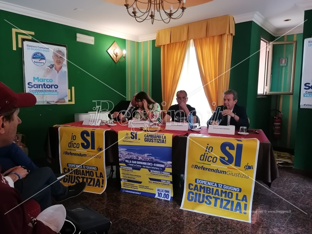Villa San Giovanni, Calderoli spinge al voto sul referendum: «Non ho fiducia del Parlamento»