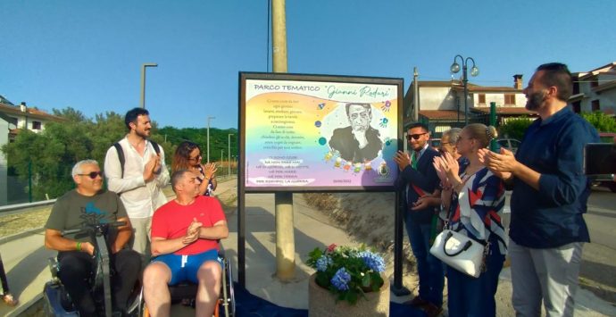 Cinquefrondi, inaugurato il Parco tematico scientifico musicale “Gianni Rodari”
