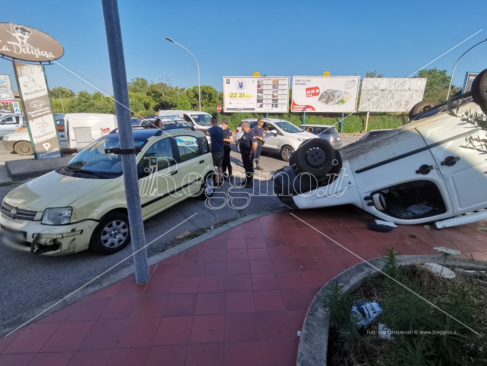 Taurianova, due incidenti stradali nel giro di pochi minuti