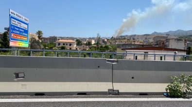 Continuano gli incendi a Reggio, fiamme nella zona nord