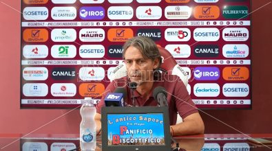 Reggina-Benevento, Inzaghi annuncia un infortunato e carica: «Sarà battaglia»