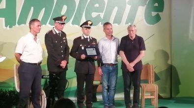 Premio “Ambiente e legalità 2022”, ieri la consegna al comandante del Nipaf di Reggio
