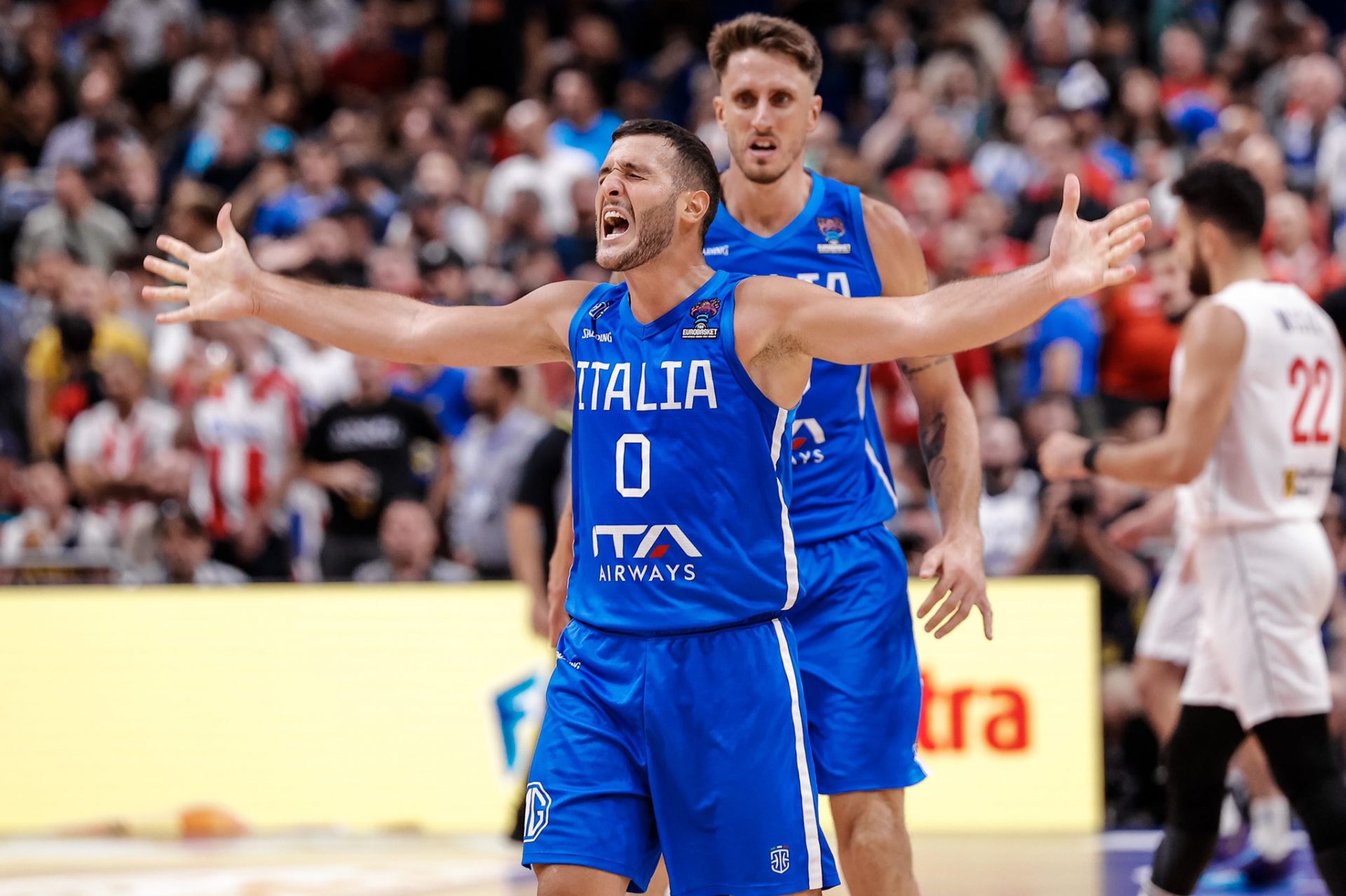Basket: nell’Italia che trionfa sulla Serbia brilla l’ex Viola Marco Spissu