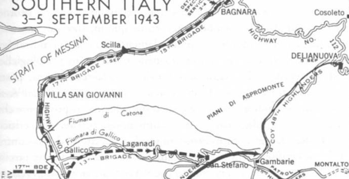 3 settembre 1943, a Reggio l’operazione Baytown: lo sbarco degli Alleati per risalire l’Italia