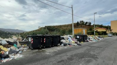 Reggio, a Sala di Mosorrofa strade invase dalla spazzatura
