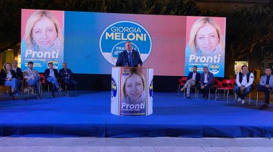 Politiche 2022, Fratelli d’Italia chiude la campagna a Locri: «Il reddito di cittadinanza è mala politica»