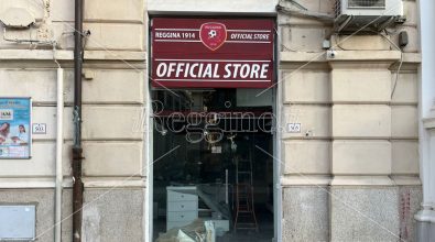 Reggina, lavori al nuovo store del club: sarà sempre sul Corso Garibaldi