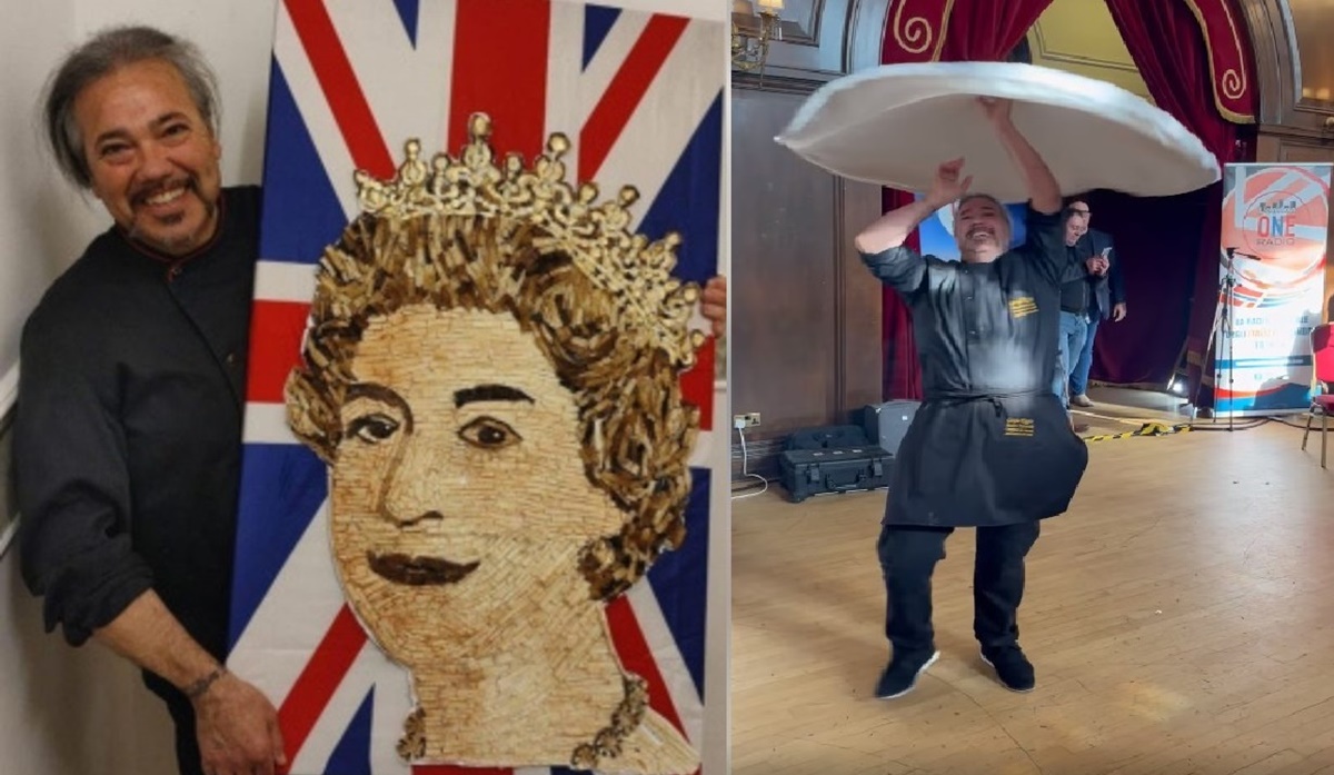 Il reggino Riggio incanta Londra con la pizza acrobatica – VIDEO
