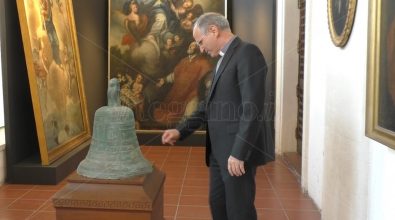 Reggio, la campana di Villa San Giuseppe restituita alla comunità – FOTO