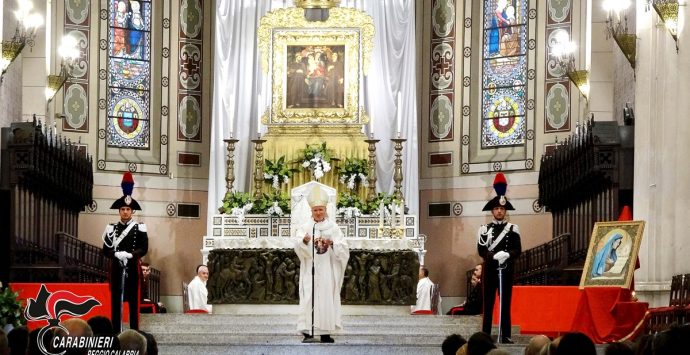Reggio, i carabinieri hanno celebrato oggi la loro santa patrona Virgo Fidelis