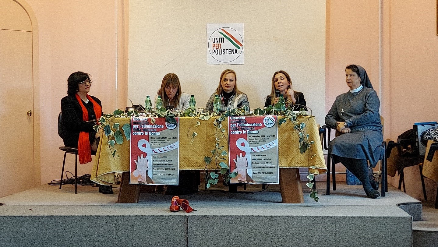 Polistena, giornata di riflessione sul femminicidio con le scuole