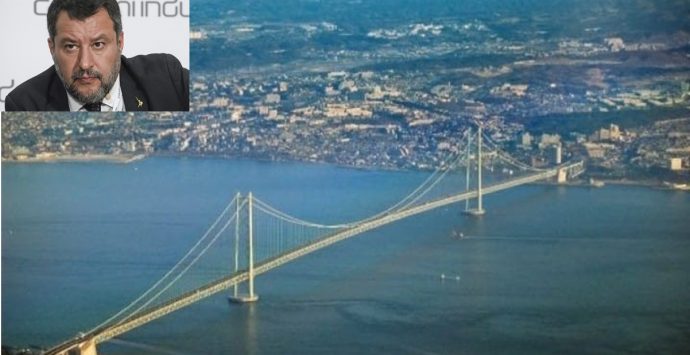 Ponte sullo Stretto, Salvini: «Il mio mestiere è quello di sbloccare opere»