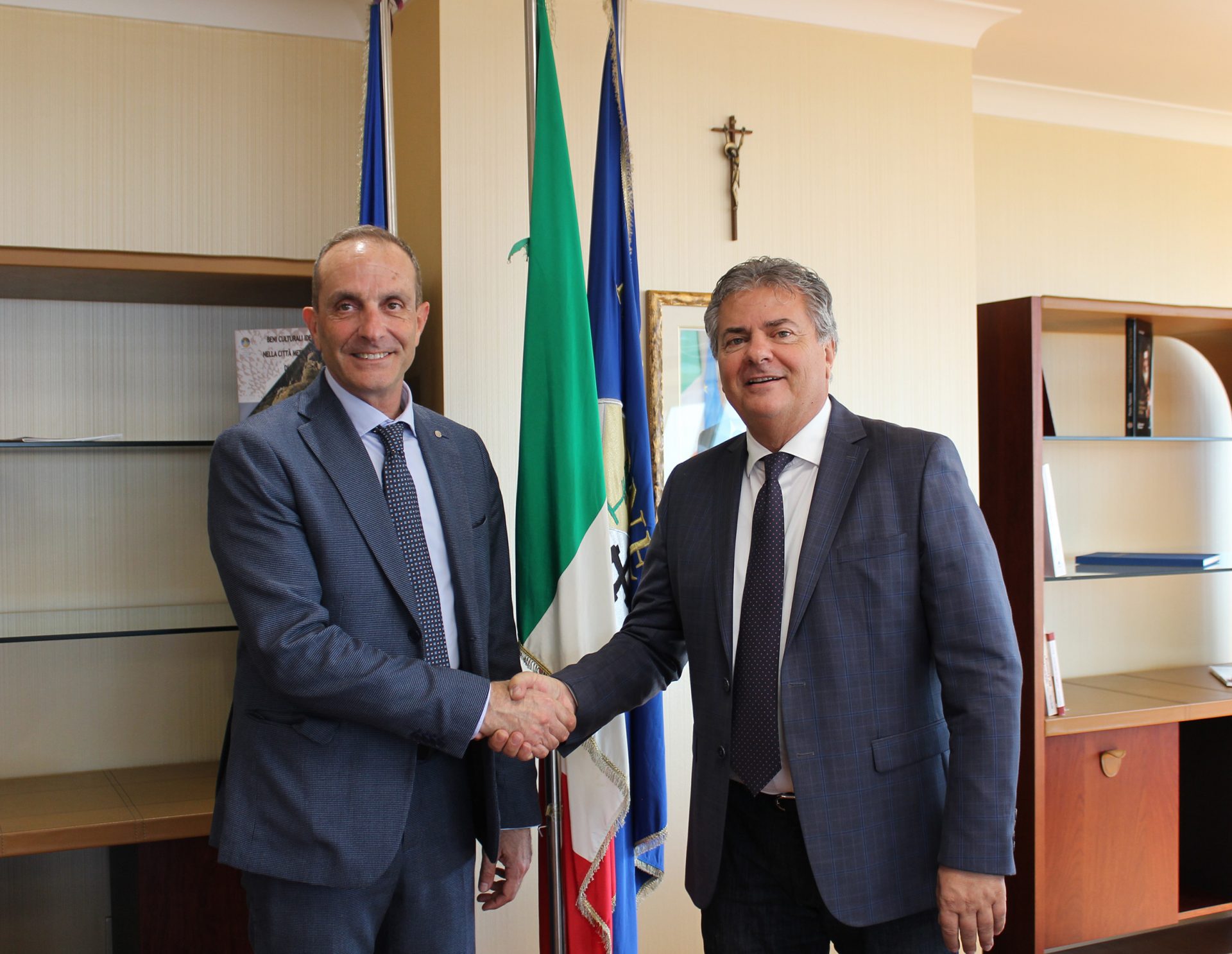 Università Mediterranea, il rettore Zimbalatti incontra Mancuso: prove di sinergia tra istituzioni