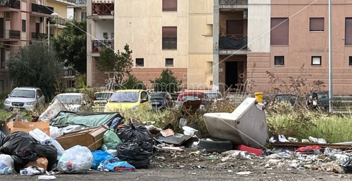 Reggio, emergenza rifiuti nel rione Marconi: ancora le discariche illegali – FOTO