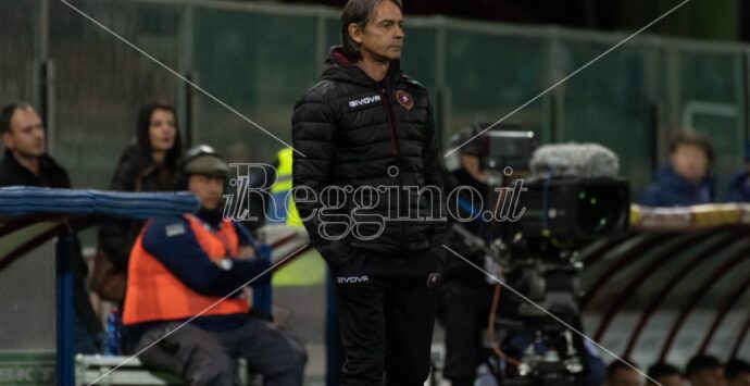Reggina, Inzaghi: «Do sempre tutto me stesso. Serie A? Proviamoci»