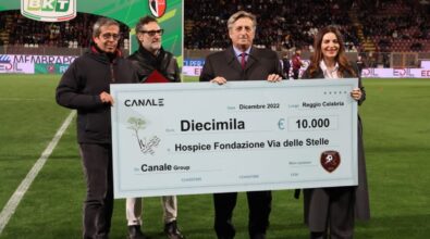 Reggio, la Canale Group dona 10.000 euro all’Hospice Via delle stelle