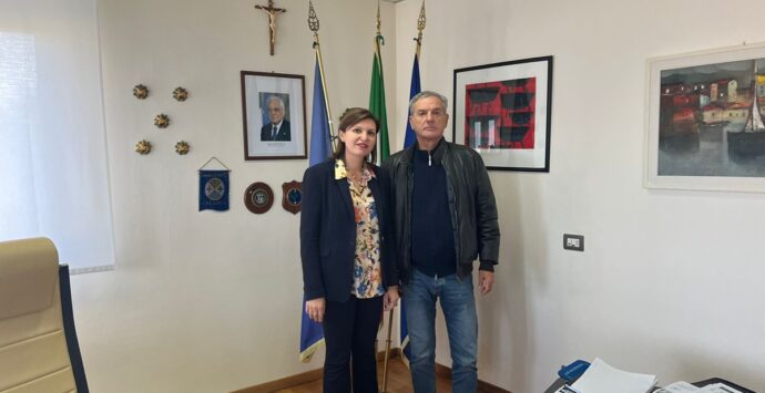 Porto di Gioia Tauro, il presidente Agostinelli incontra la garante della Salute Stanganelli