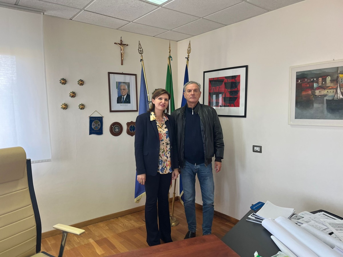 Porto di Gioia Tauro, il presidente Agostinelli incontra la garante della Salute Stanganelli