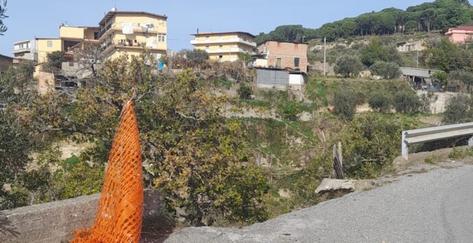 Reggio, i cittadini denunciano: «A quattro anni dalla frana Vinco è abbandonata»