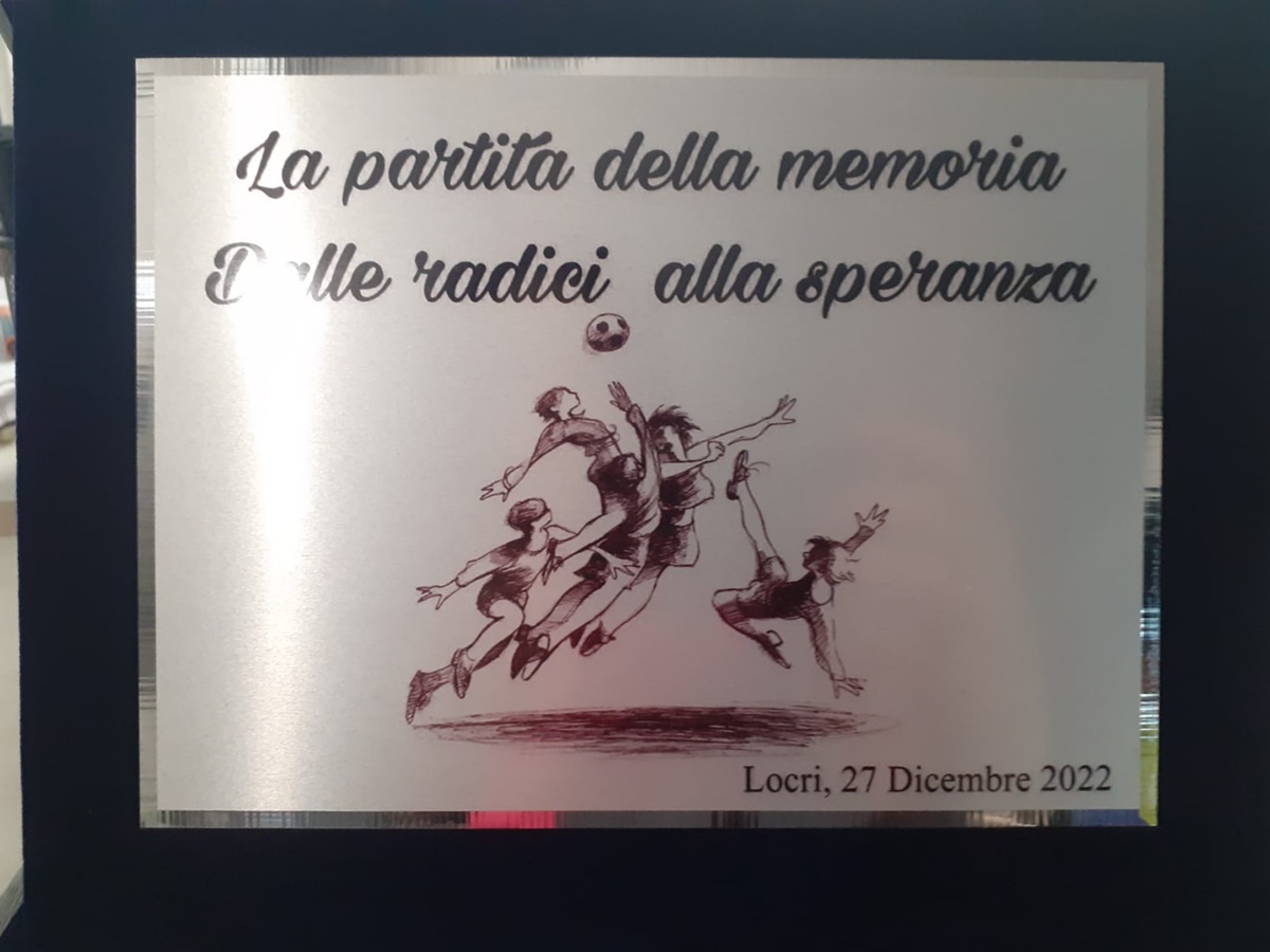 A Locri la “Partita della memoria” per ricordare le vittime del Covid