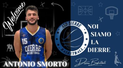 Dierre Basketball Reggio Calabria, colpo di mercato con Antonio Smorto