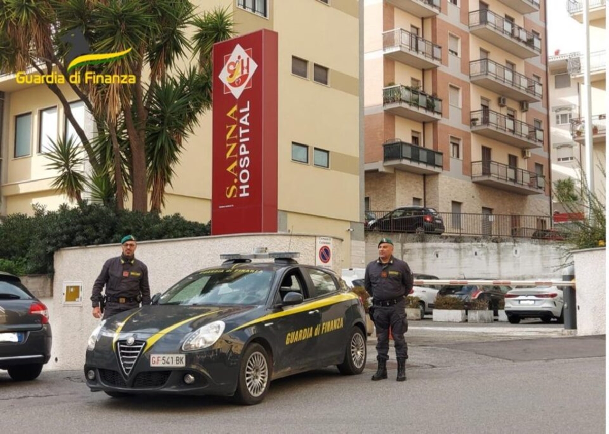 Blitz alla clinica Sant’Anna di Catanzaro, sequestro da 20milioni di euro