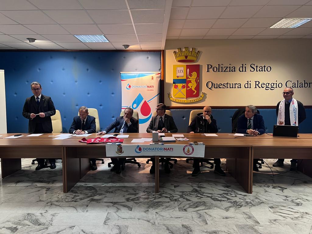 Reggio Calabria, DonatoriNati e forze dell’ordine insieme per contrastare l’emergenza sangue