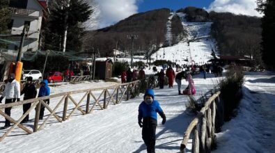 Poca neve a Gambarie, chiuse da oggi le piste da sci