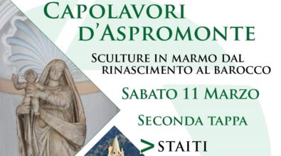 Capolavori d’Aspromonte, alla scoperta delle sculture marmoree: seconda tappa a Staiti