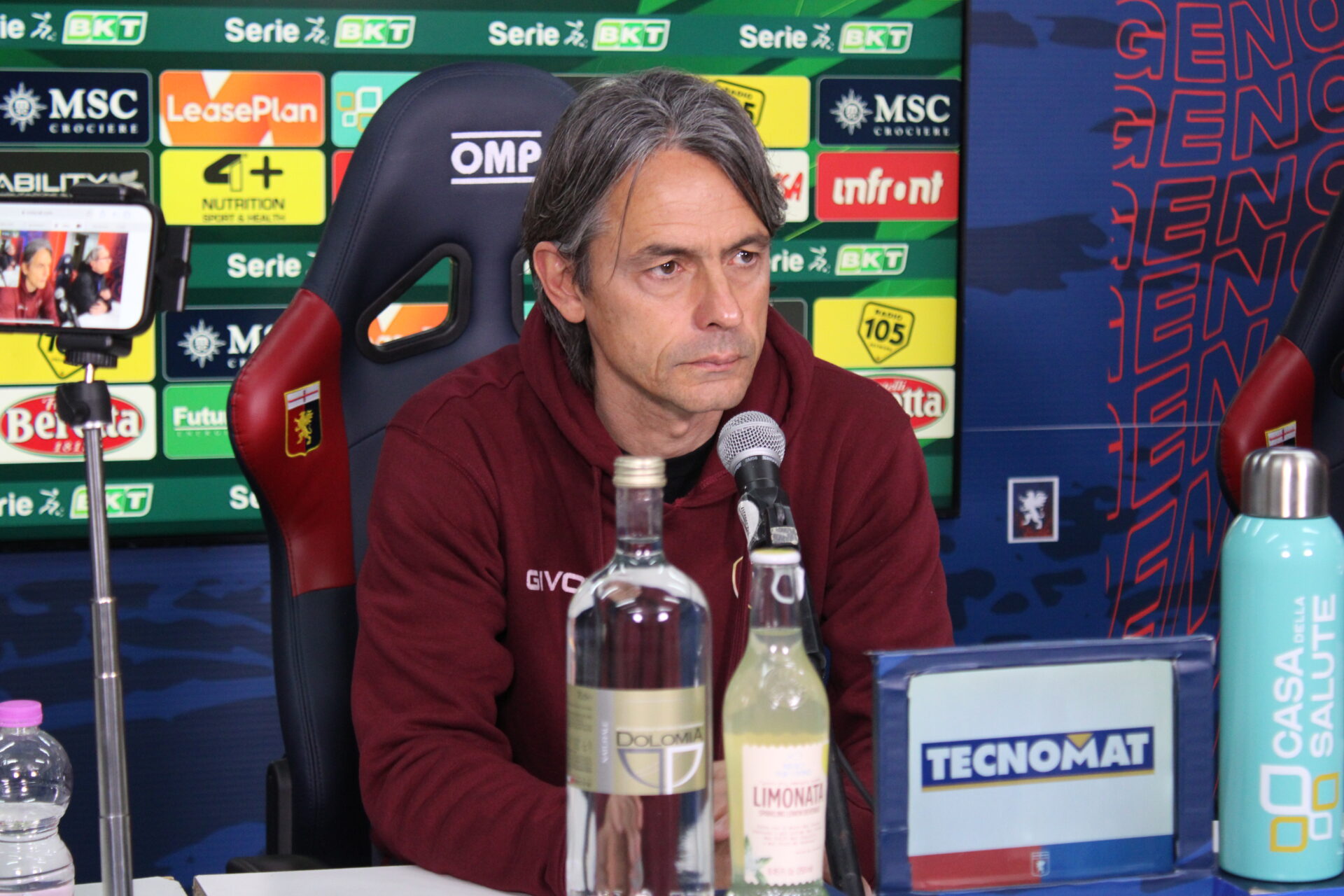 Genoa-Reggina, Inzaghi: «Ci siamo ritrovati, ora i punti»