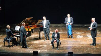 A palmi il brio del quintetto di voci maschili Italian Harmonists con Jader Costa al piani