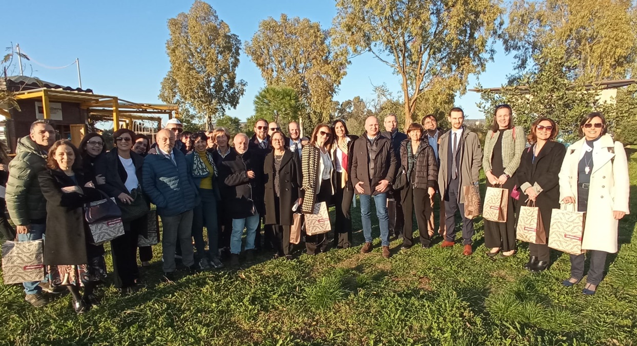 Reggio, al parco Ecolandia la visita del Comitato di sorveglianza Ue – FOTOGALLERY
